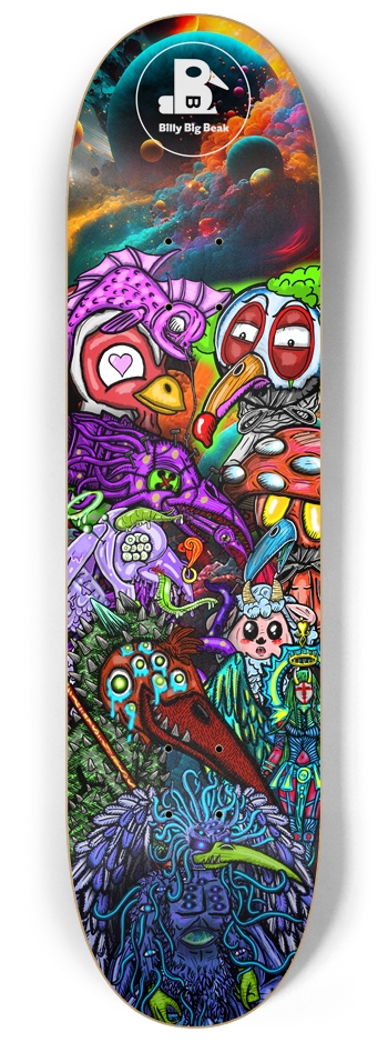 Billy Universe 8-1/4 Skateboard Deck