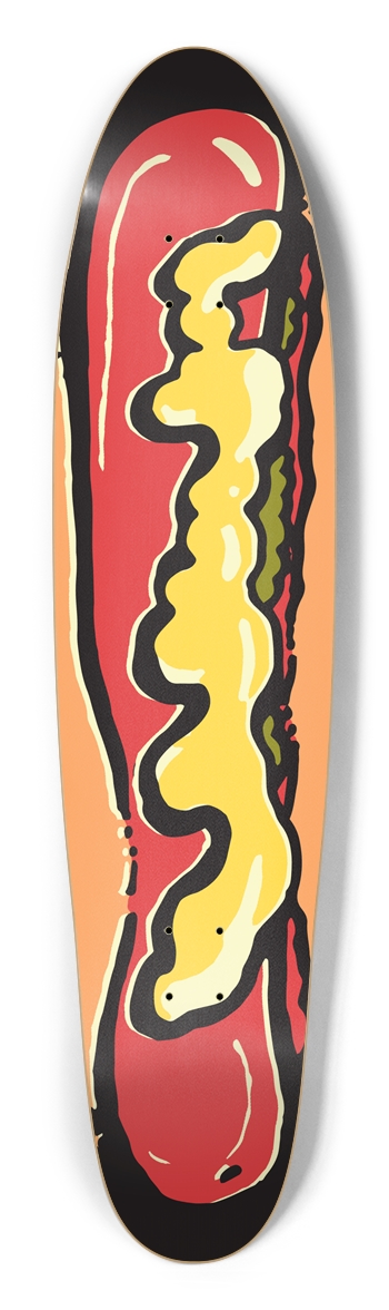 Get Lucky Shlong Board Longboard Shape