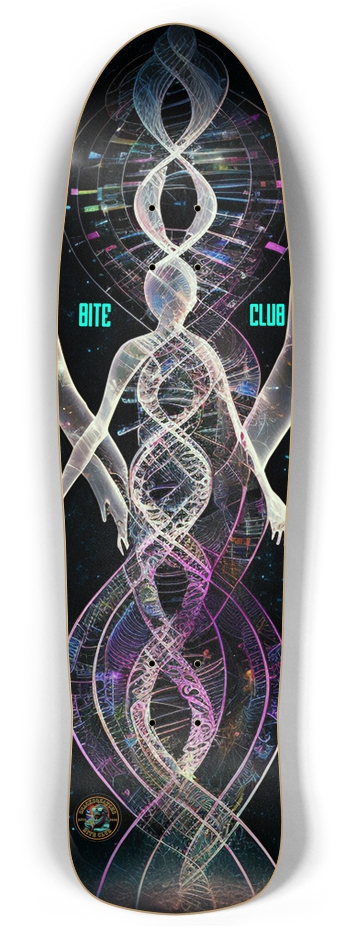 Custom Skateboard Retro Rocket