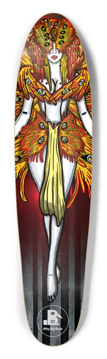 Ember Siren Longboard Shape