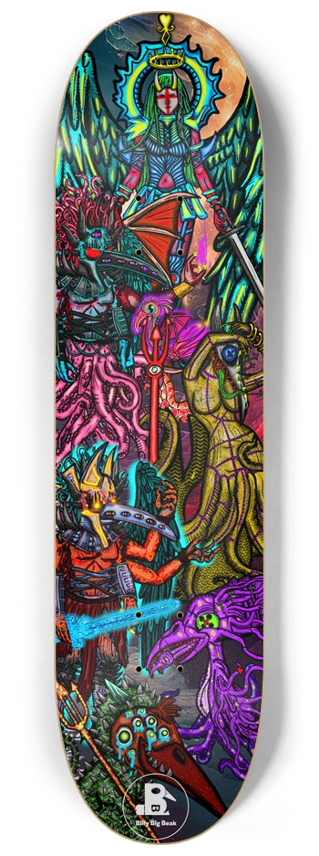 Billy Universe #2 8-1/4 Skateboard Deck
