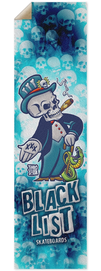 Baron Von Voodoo Custom Griptape 9 x 33 Inch Griptape