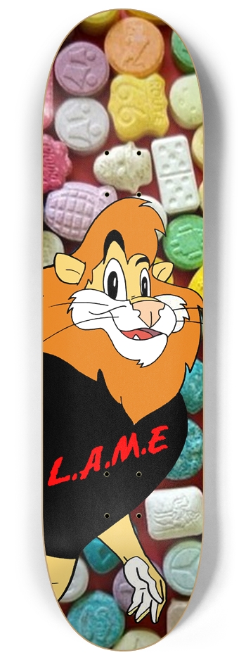 D.A.R.E - LAME BOARD (E-PILLS) 8-1/4 Skateboard Deck