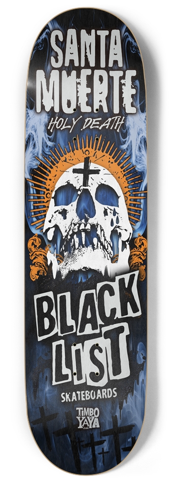 Santa Muerte 9 Inch Skateboard