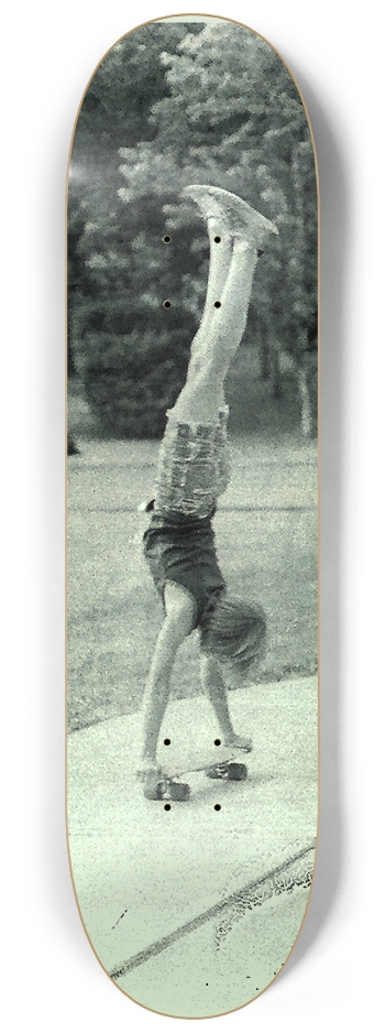Vintage hand stand GLOW 8-1/4 Skateboard Deck