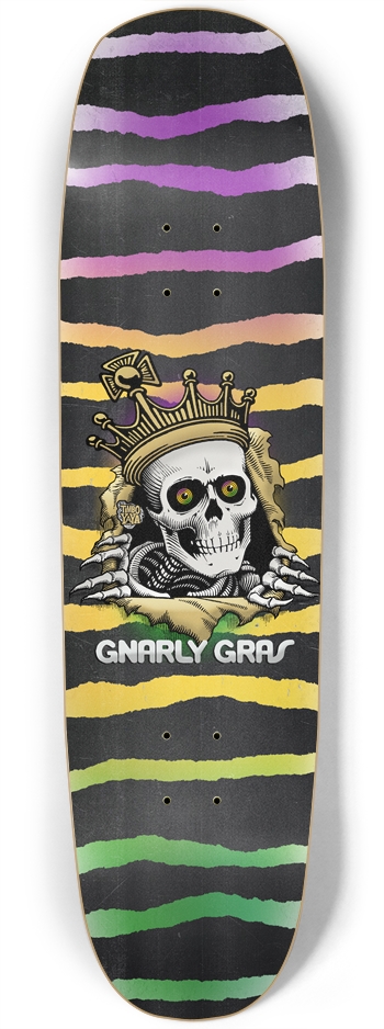 Gnarly Gras Square Nose