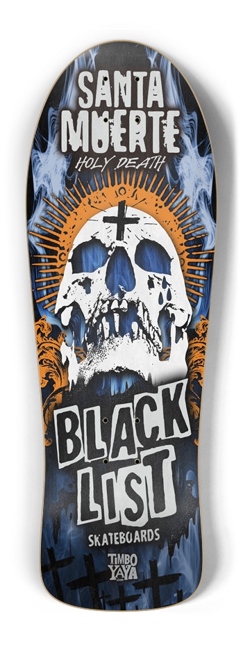 Santa Muerte Old School Shape