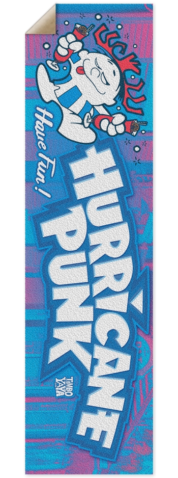 Hurricane Punk Custom Griptape 9 x 33 Inch Griptape