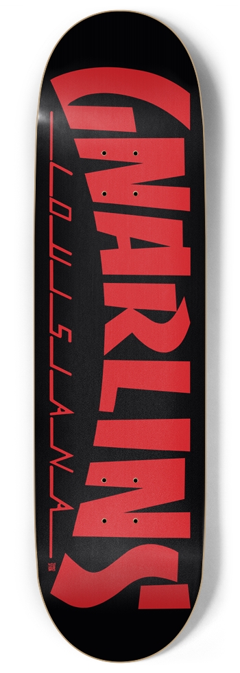 GNARLINS (Red n Black) 9 Inch Skateboard