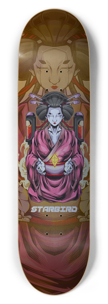 Mecha Geisha 8-1/2 Skateboard Deck