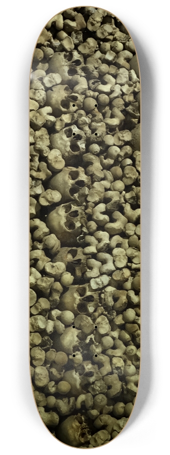 Skeleton GLOW 8-1/4 Skateboard Deck