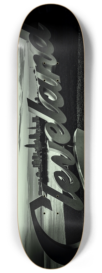 Cleveland GLOW 8-1/4 Skateboard Deck
