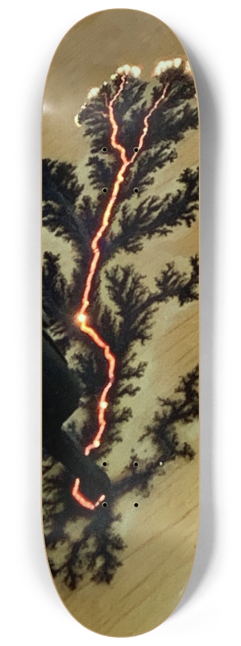 Fractured GLOW 8-1/4 Skateboard Deck