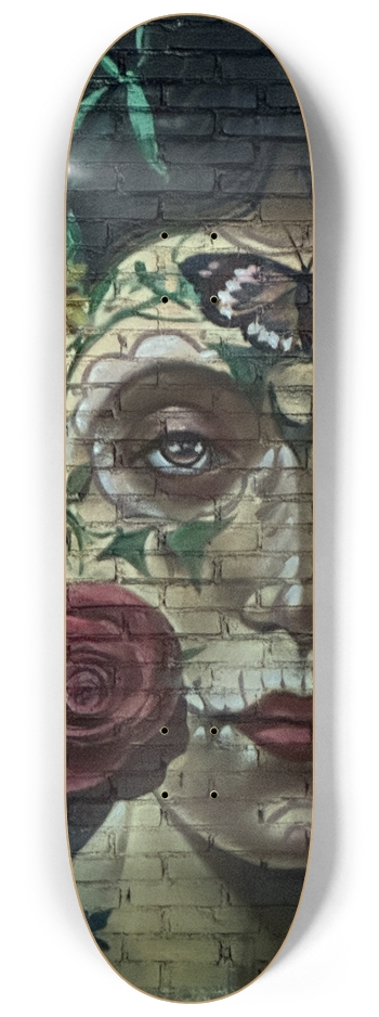 Mexico Wall GLOW 8-1/4 Skateboard Deck