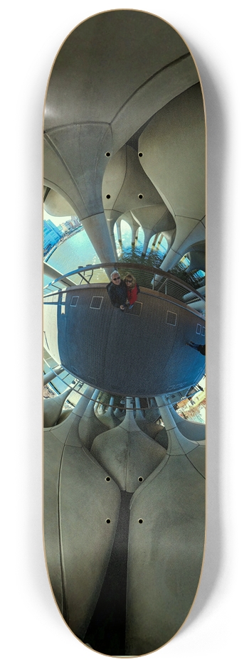 Little Island NYC GLOW 8-1/4 Skateboard Deck