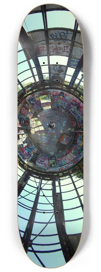 CLE observatory GLOW 8-1/4 Skateboard Deck
