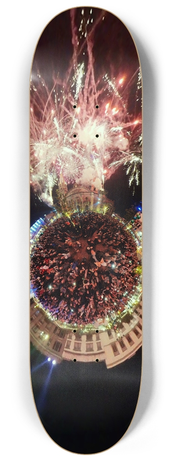 Mexico New Year GLOW 8-1/4 Skateboard Deck