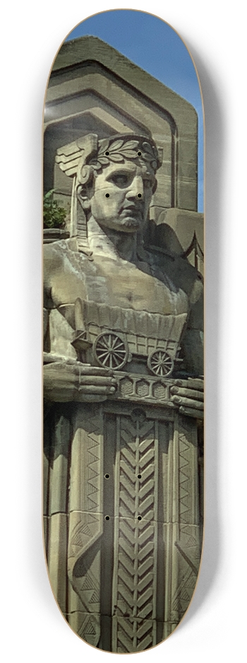 Cleveland Guardians GLOW 8-1/4 Skateboard Deck