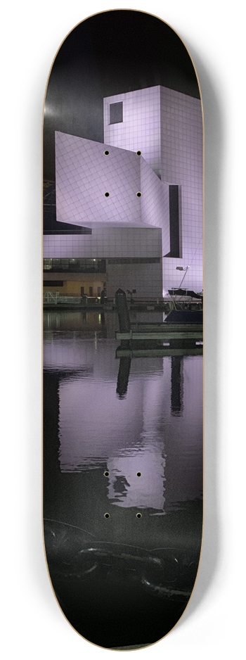 Cleveland Rock n Roll GLOW 8-1/4 Skateboard Deck