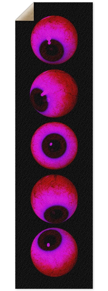 Eye Balled Custom Griptape 9 x 33 Inch Griptape