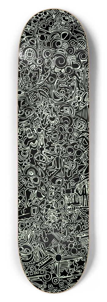 Backboard Skribl 8-1/2 Skateboard Deck