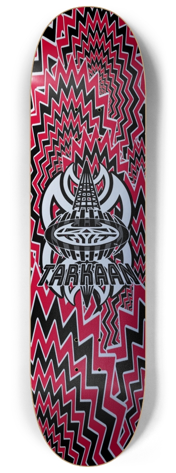 Red Vortex 8.25 8-1/4 Skateboard Deck