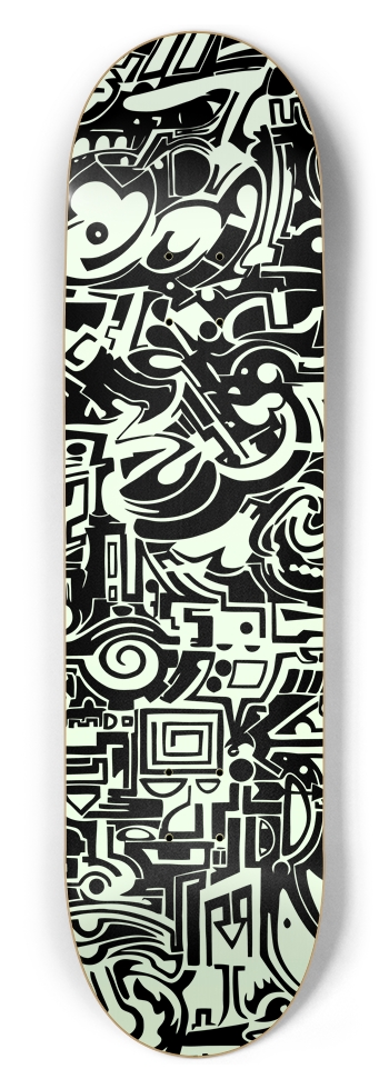 Asylum Graffiti 2 8-1/2 Skateboard Deck