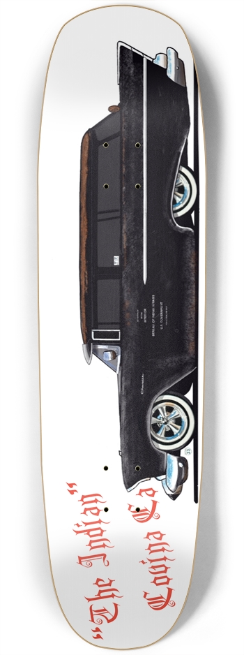 Custom Skateboard Square Nose