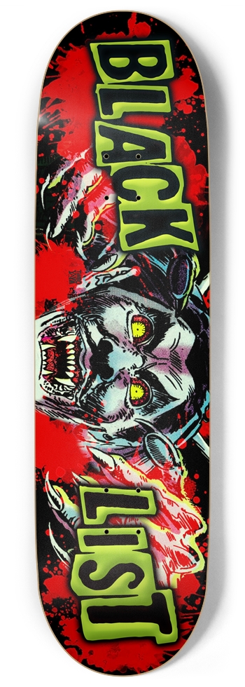 DRAC OUT! (Glow-in-the-Dark) 9 Inch Skateboard