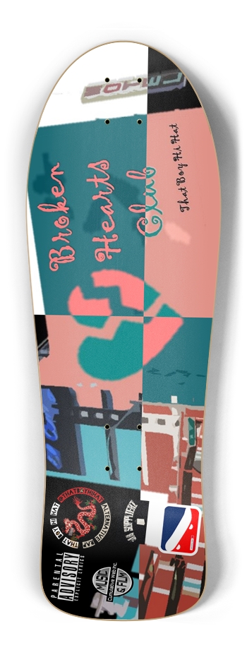 Broken Hearts Club Old School Shape