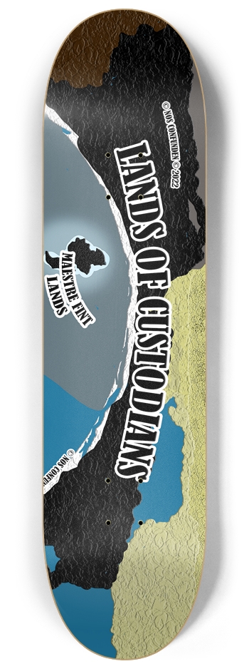 lands.of.the.custodians 8-1/4 Skateboard Deck