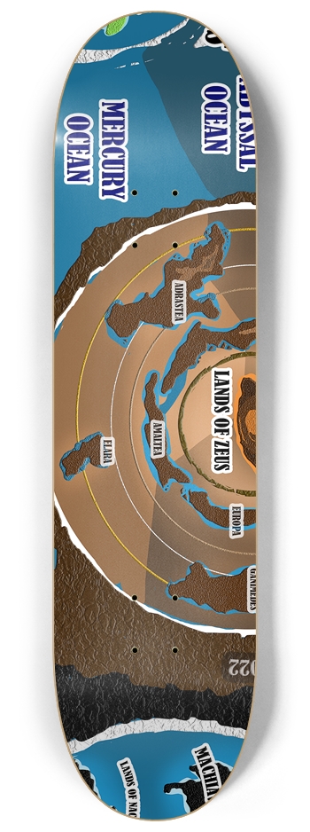 lands.of.zues 8-1/4 Skateboard Deck