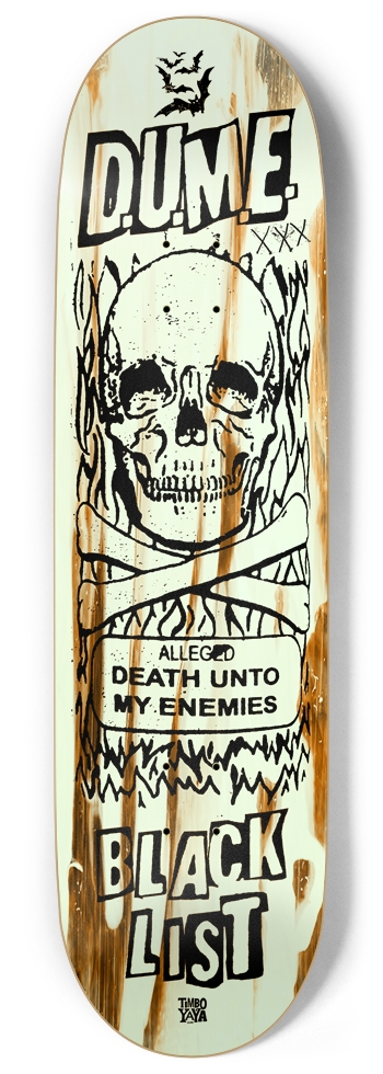 DUME BlackList (Glow-In-The-Dark) 9 Inch Skateboard