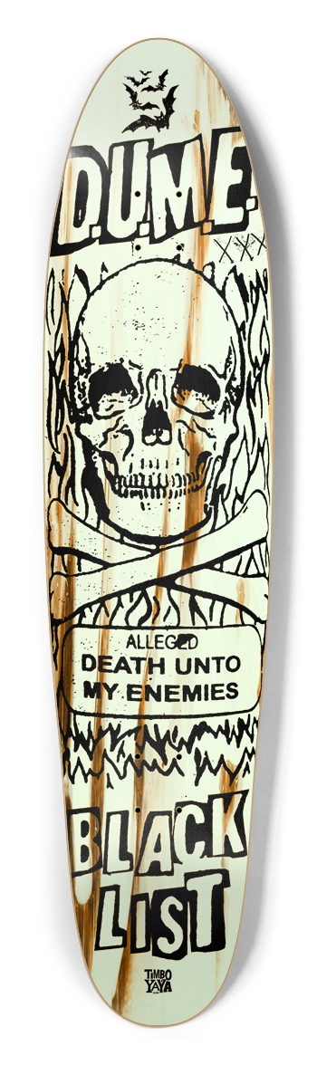 DUME BlackList(Glow-In-The-Dark) Custom Longboard Longboard Shape