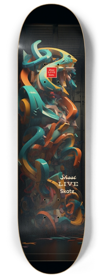 Wildstyle #5 8-1/4 Skateboard Deck