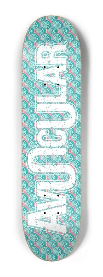 Swirly Whirly Popsicle 7.25 7-1/4 Mini/Kid Skateboard