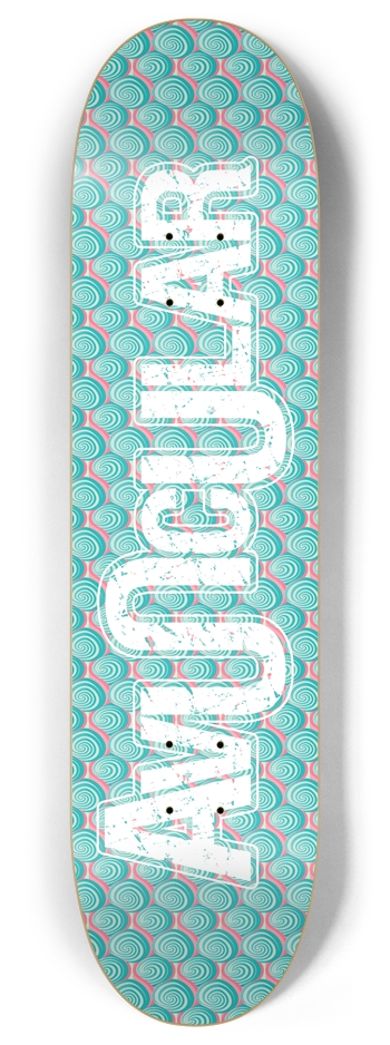 Swirly Whirly Popsicle 8 8 Inch Skateboard Deck