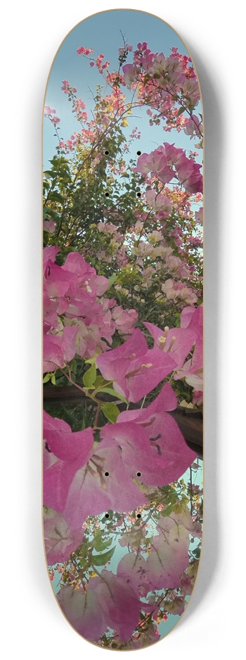 flower deck GLOW 8-1/4 Skateboard Deck