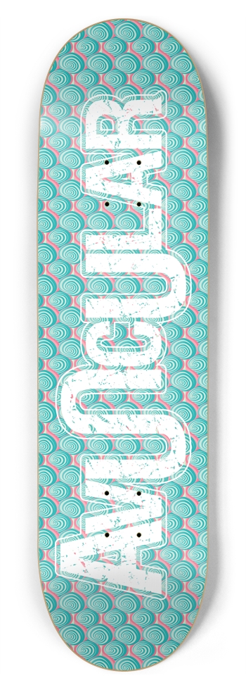 Swirly Whirly Popsicle 8.75 8-3/4 Inch Skateboard