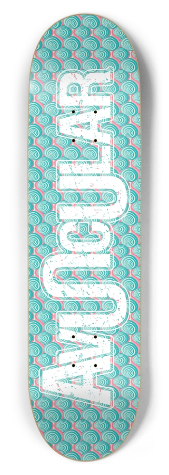 Swirly Whirly Popsicle 8.5 8-1/2 Skateboard Deck