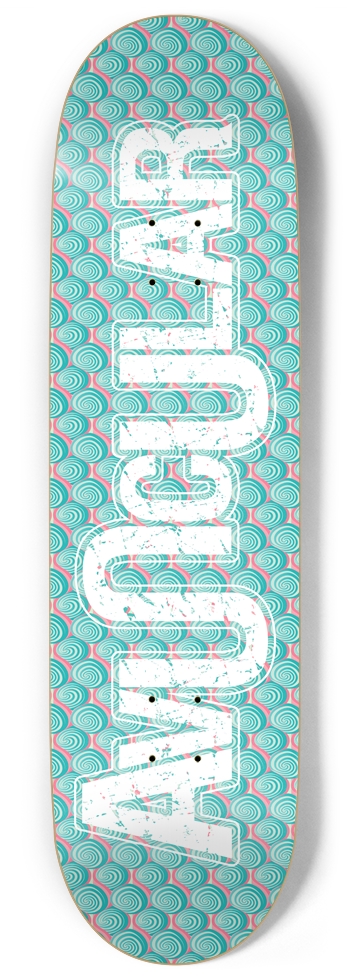 Swirly Whirly Popsicle 9 9 Inch Skateboard