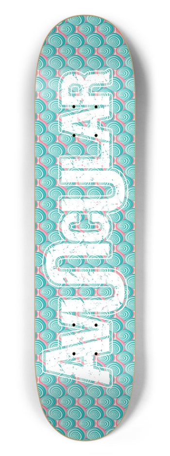 Swirly Whirly Popsicle 7.5 7-1/2 Skateboard Deck