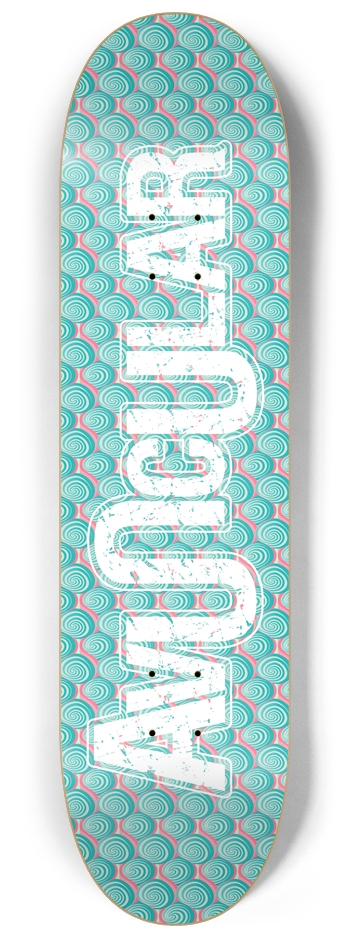 Swirly Whirly Popsicle 8.25 8-1/4 Skateboard Deck