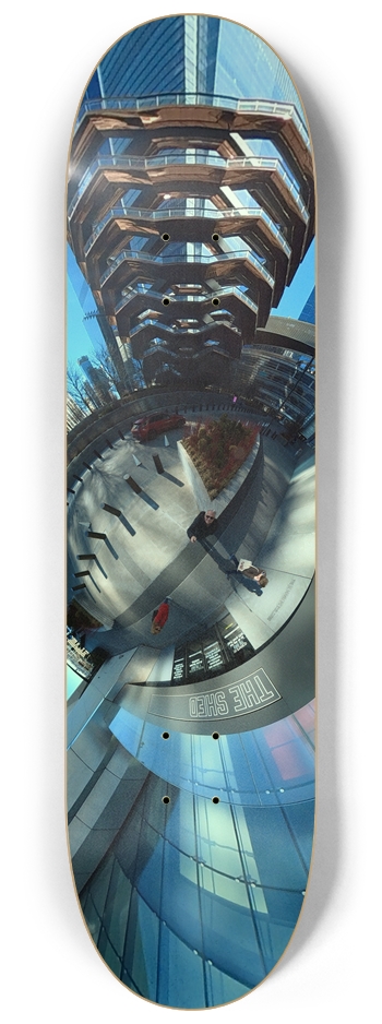the Vessel NYC GLOW 8-1/4 Skateboard Deck
