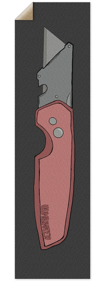 Box Cutter 9 x 33 Inch Griptape