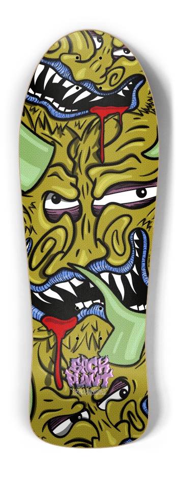 Green nightmares Old School Shape