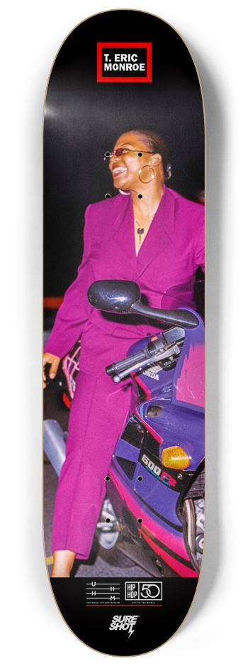 Queen Latifah Skateboard by T. Eric Monroe 8-1/4 Skateboard Deck