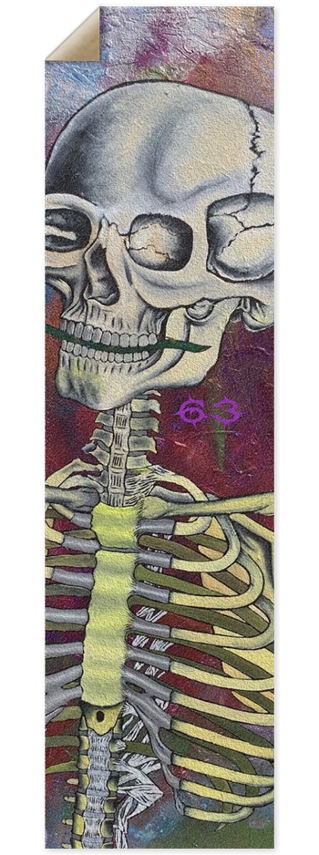 9” x 33” Griptape - Till Death 9 x 33 Inch Griptape