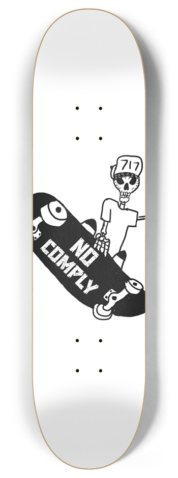 NO COMPLY 8.0 deck 8 Inch Skateboard Deck
