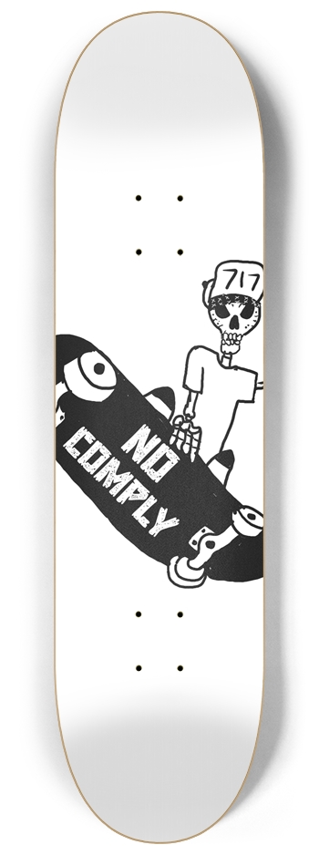 NO COMPLY 8.25 deck 8-1/4 Skateboard Deck